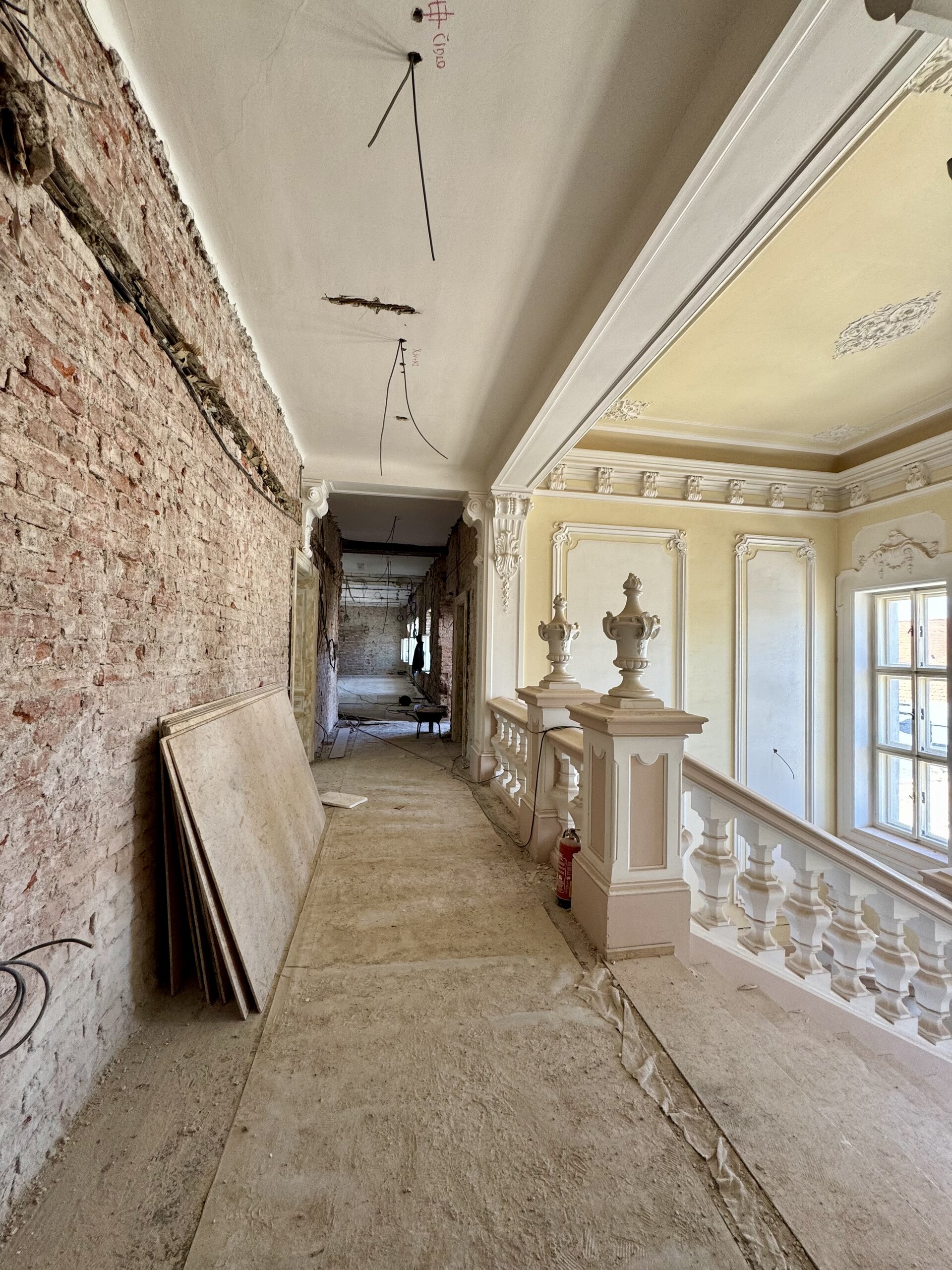Zahájili jsme celkovou rekonstrukci Arcibiskupské kurie v Olomouci