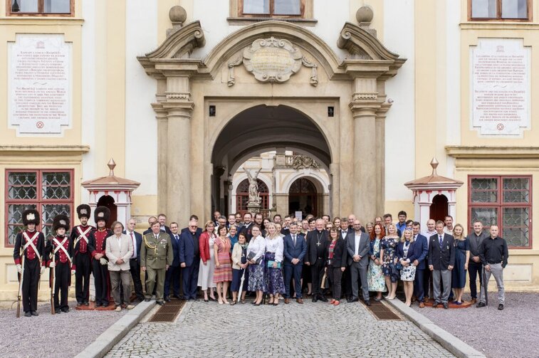 Slavnostní otevření Arcibiskupského zámku v Kroměříží